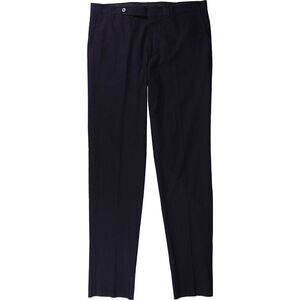 Eidos Napoli Mens Japan Seersu Casual Trouser Pants, Blue, NWT